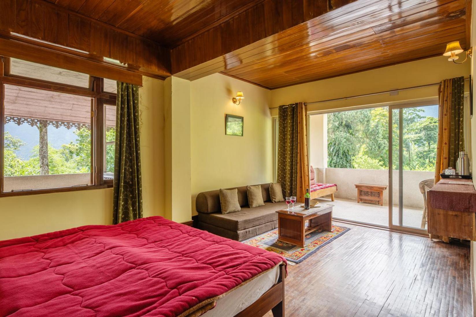 La Ipsing Farm By Stayvista - 3 Bhk Villa With Balcony, Mountain View, Indoor Games, And Pet Friendly Samdong Bagian luar foto